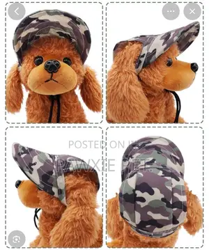 High Paw Camouflage Pet Cap