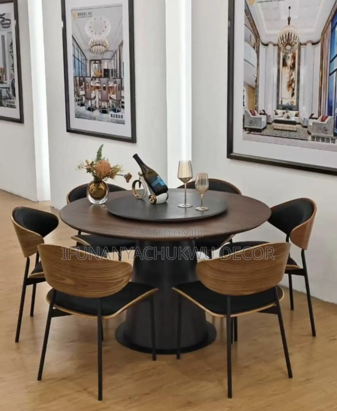 Modern Round Dining Set