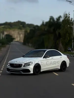 Mercedes-Benz C63 2018 White