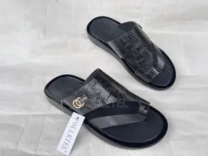 Leather Slipper.
