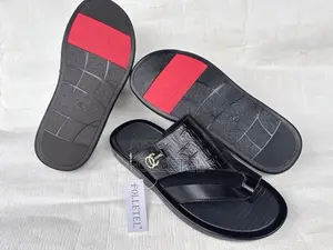 Leather Slipper.