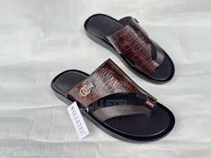 Leather Slipper.