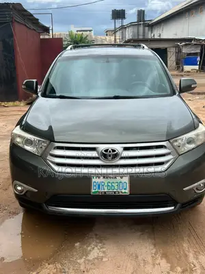 Toyota Highlander Limited 2009 Green