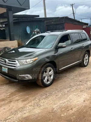 Toyota Highlander Limited 2009 Green