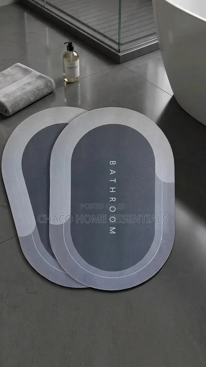 Super Absorbent Quick-Dry Bathroom Mat - Non-Slip