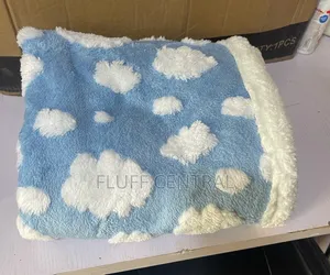 Cloud Flower Design Blanket 30*40”(L) 100 by 80cm