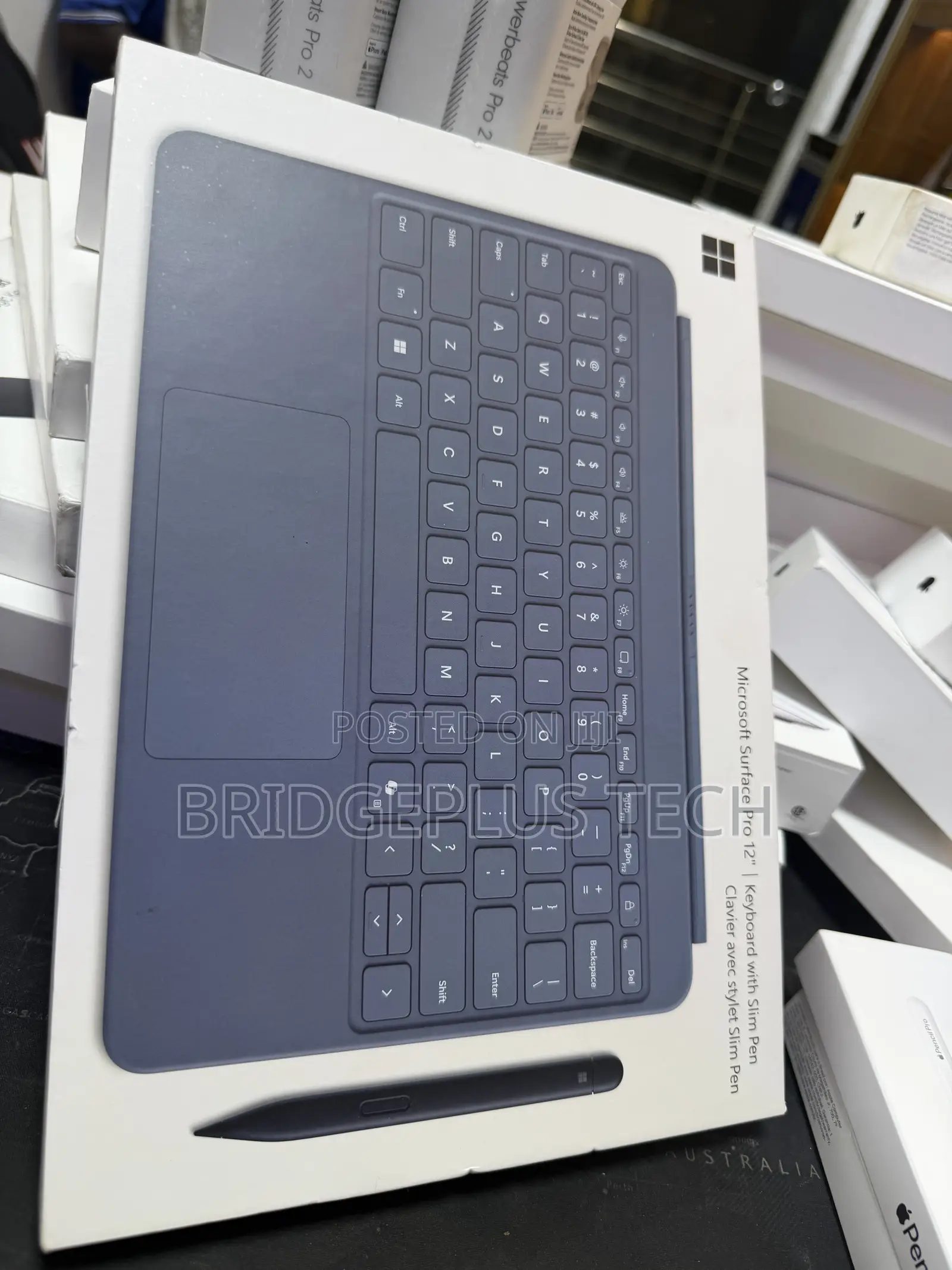 Microsoft 12" Surface Pro Keyboard Cover With Slim Pen