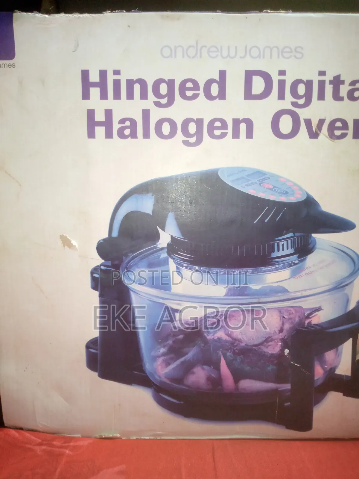 Hinged Digital Halogen Oven