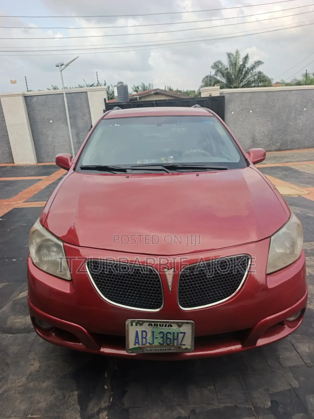 Pontiac Vibe 2007 Red