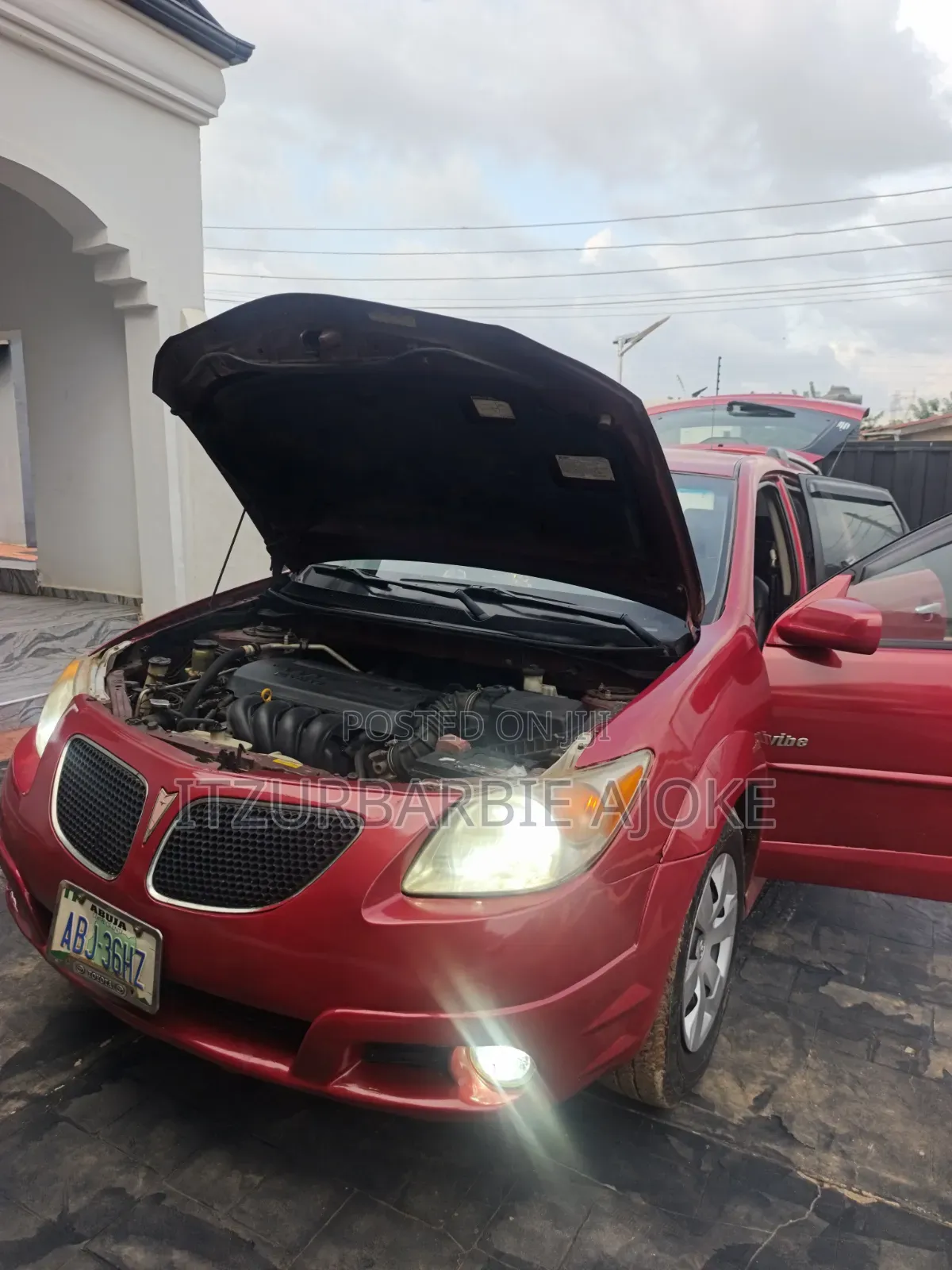 Pontiac Vibe 2007 Red