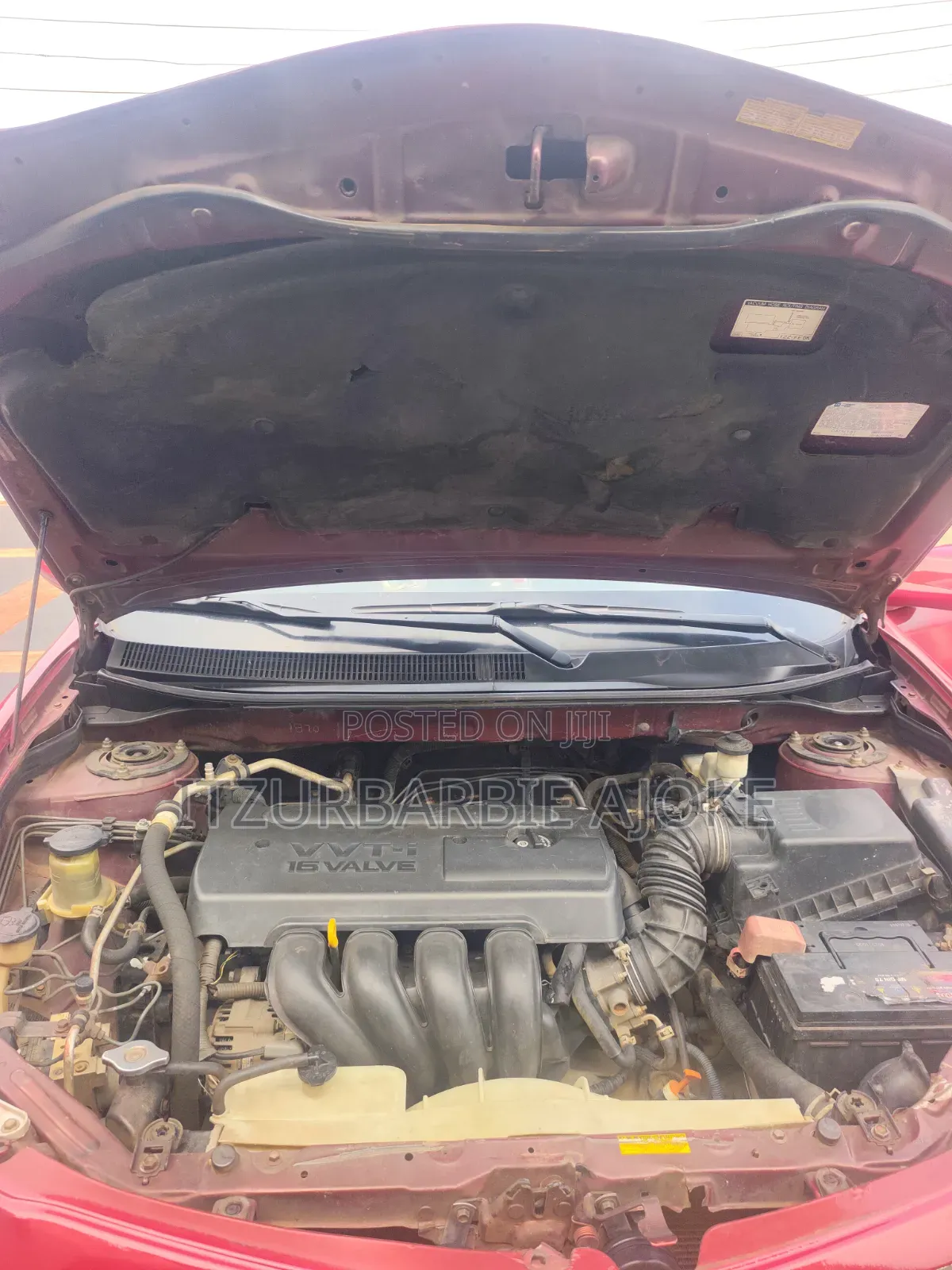 Pontiac Vibe 2007 Red