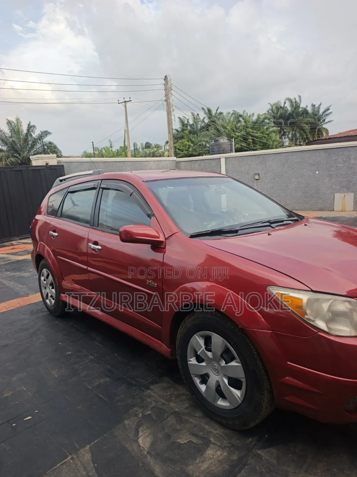 Pontiac Vibe 2007 Red