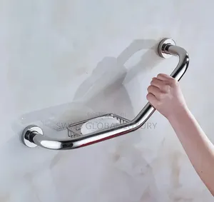 Grab Bar With Soap Holder
