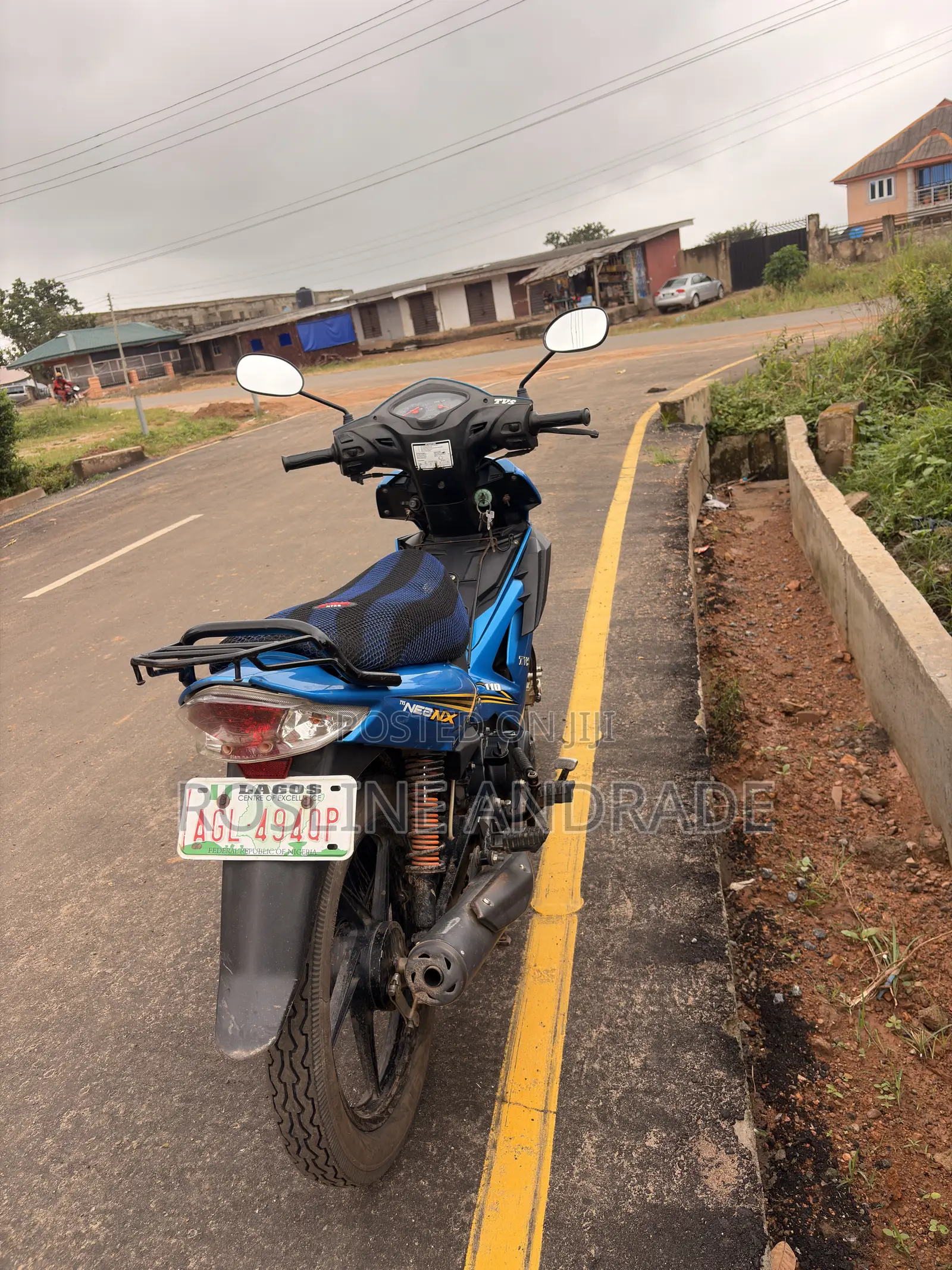 TVS Neo NX 2024 Blue