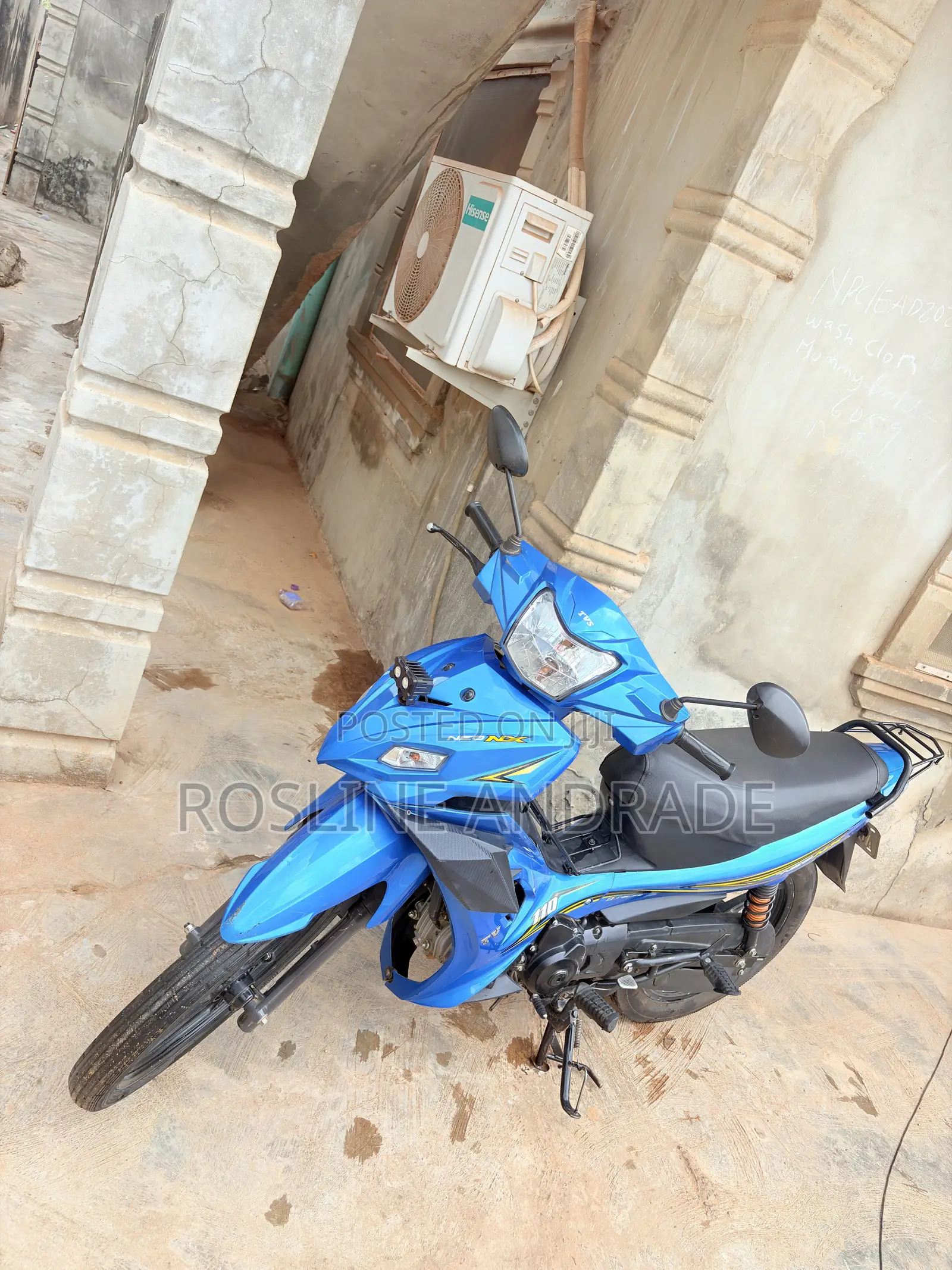TVS Neo NX 2024 Blue