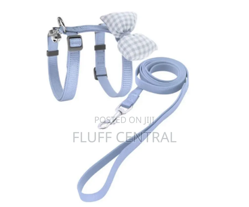 Nunbell Cat Harness and Lead With Bowtie 1.2*120cm (0504)