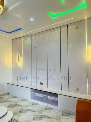 Off White TV Console