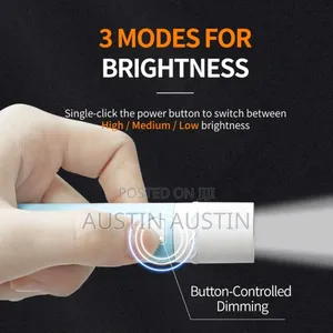 Telescopic Zoom Rechargeable Torch Light