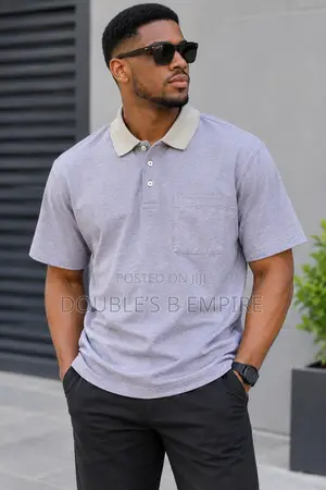 Men’s Stripe Polo