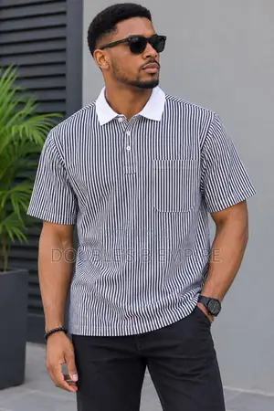 Men’s Stripe Polo