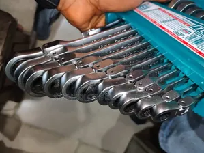 Flexible Ratchet Spanner Set-12pcs