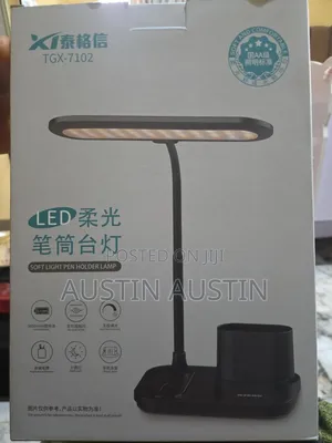 Foldable Rechargeable Reading Lampnwith Phone and Pen Holder