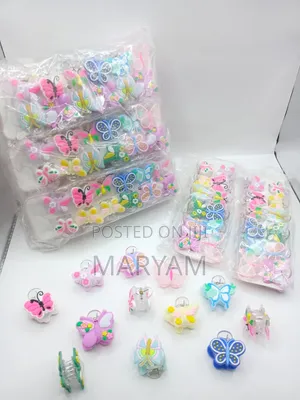Character Cute Butterfly Mini Hair Claw Clips