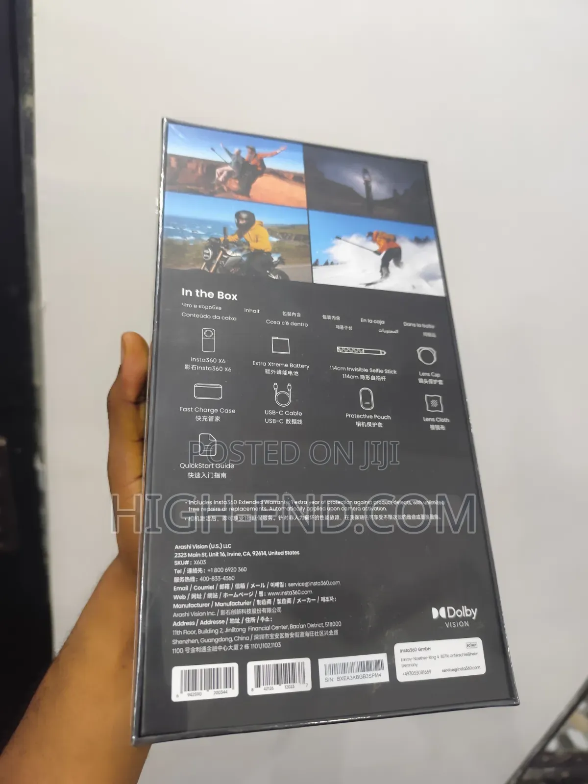 Insta360 X6 360 Camera Essential Bundle
