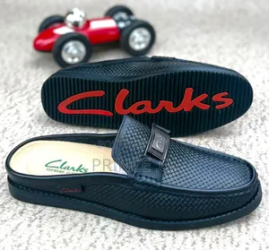Leather Half Shoes Black
