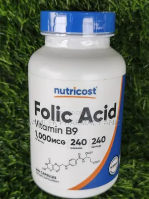 Nutricost Folic Acid (Vitamin B9) 1000mcg, 240 Capsule