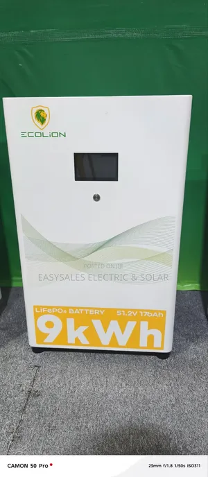 9kwh Ecolion 51.2volts Lithium Battery
