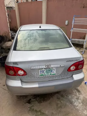 Toyota Corolla 2006 Silver