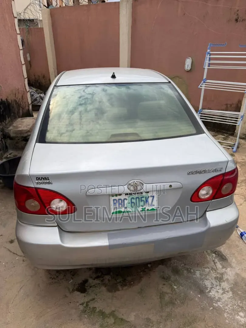 Toyota Corolla 2006 Silver