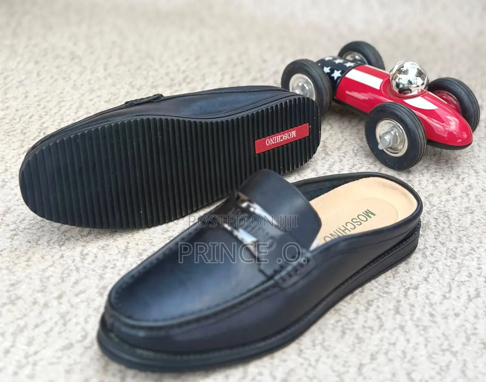 Moschino Leather Half Shoes