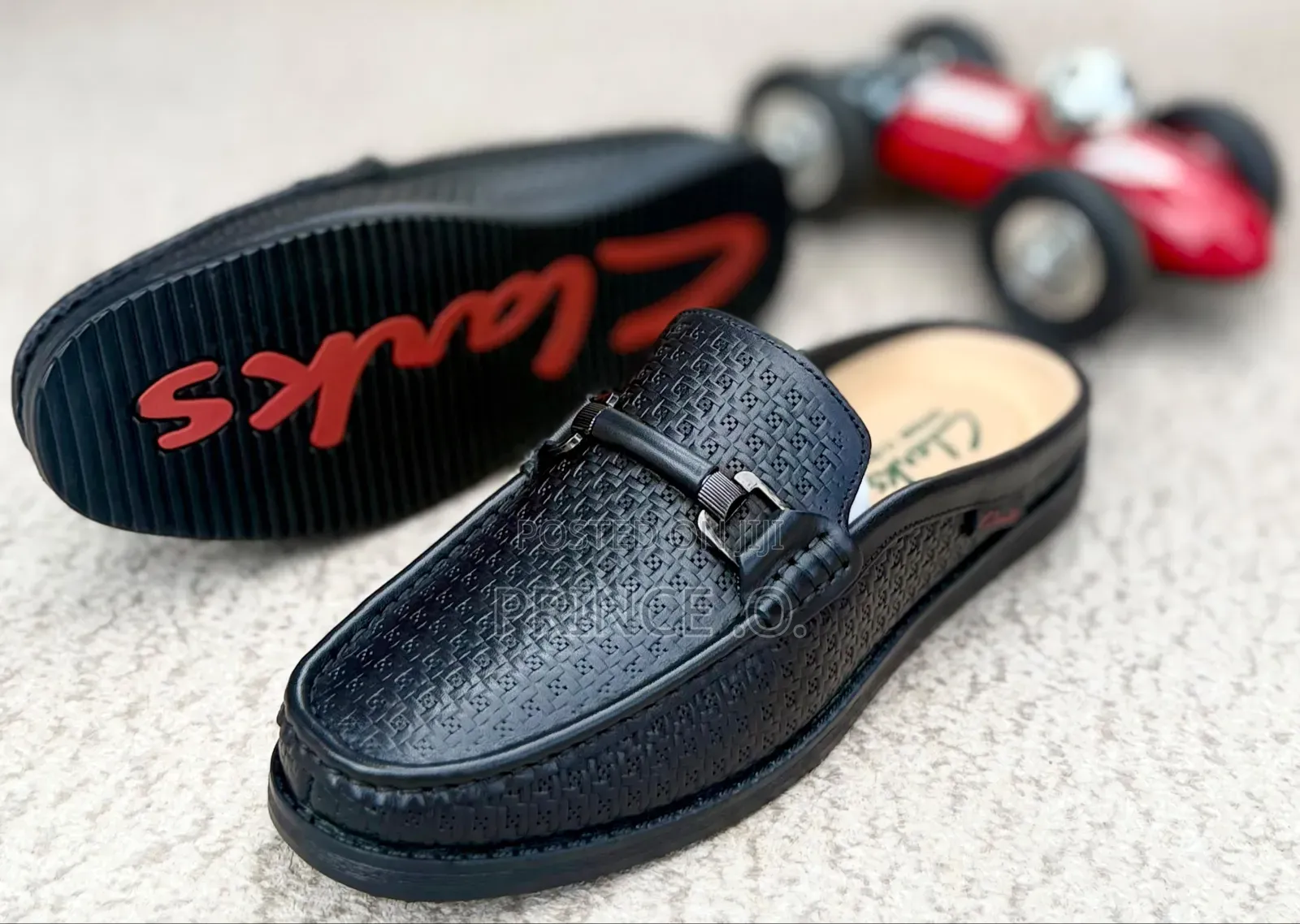 Moschino Leather Half Shoes