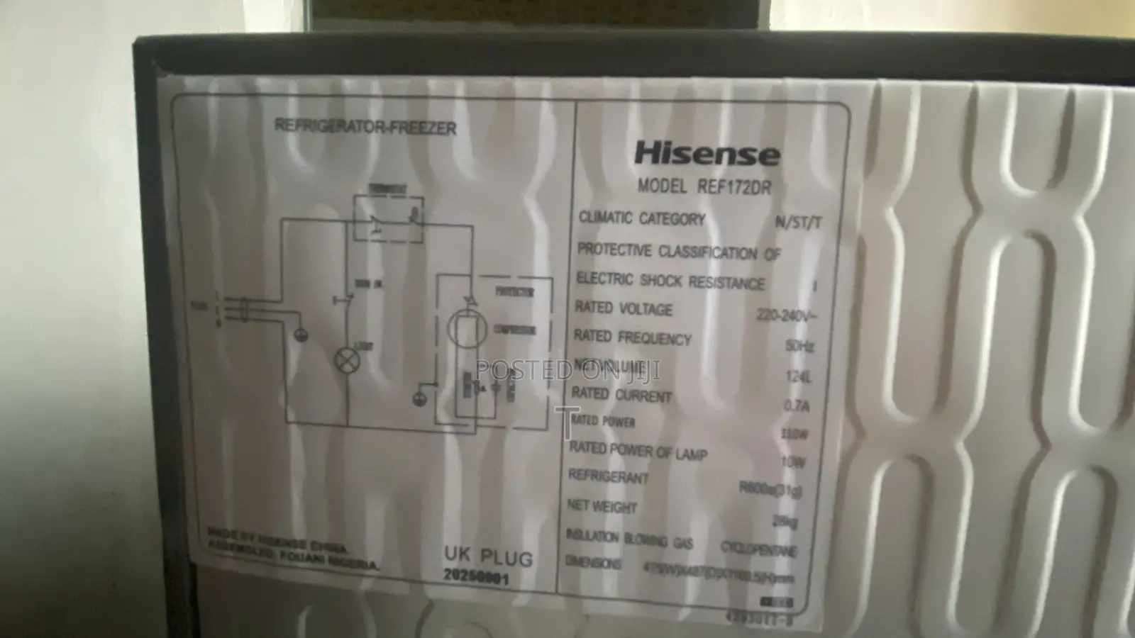 Hisense Refrigerator