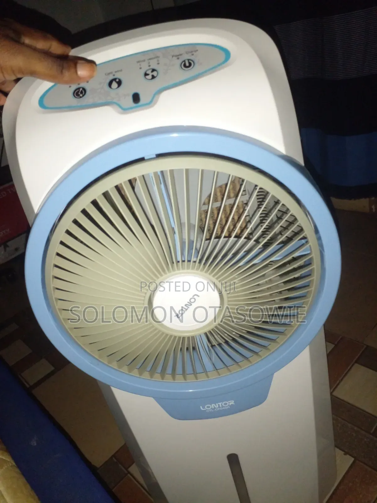 Rechargeable Aircooler Fan