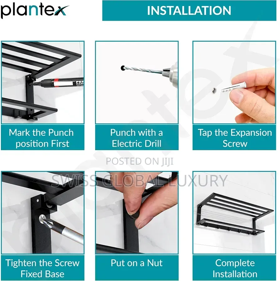 70cm Sturdy Multiple Towel Holder