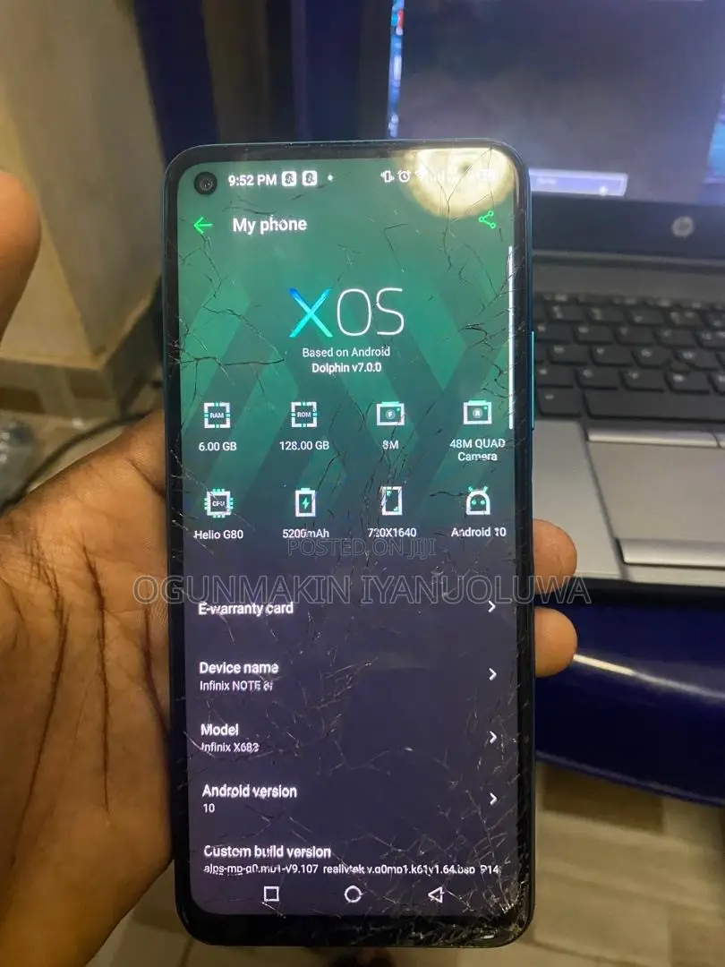 Infinix Note 8i 128 GB Blue