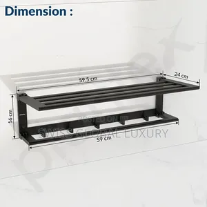 70cm Sturdy Multiple Towel Holder