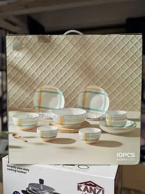 10pcs Ceramic Plate