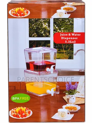 Acrylic Double-Tier Beverage and Juice Dispenser- 10.6L