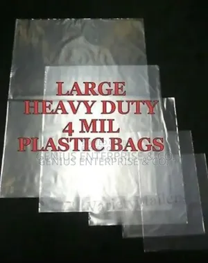 Lldpe Large Heavy Duty Plastic Nylon Bag 800kg to 600kg Capacity 24pcs