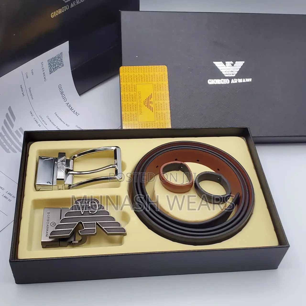Original Armani Other Brand Belt Collection