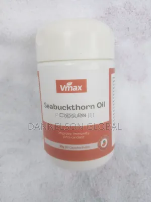 VMax Sea Buckthorn Oil Caps: Anti Aging, Promotes Collagen Synthesis