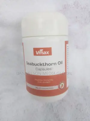 VMax Sea Buckthorn Oil Caps: Anti Aging, Promotes Collagen Synthesis