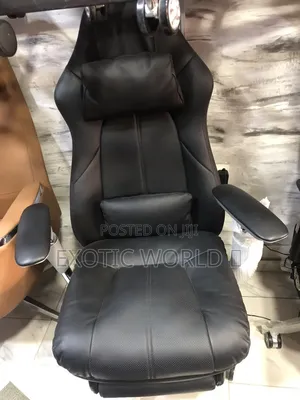Luxury Black Massage Executive Chair | Ergonomic Office