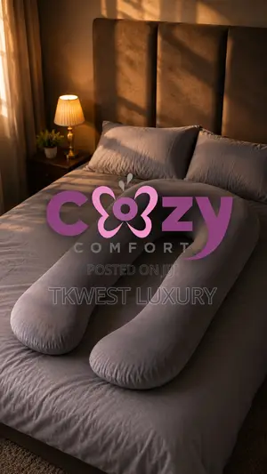 Cozy Comfort Pregnancy and Breastfeeding Pillow
