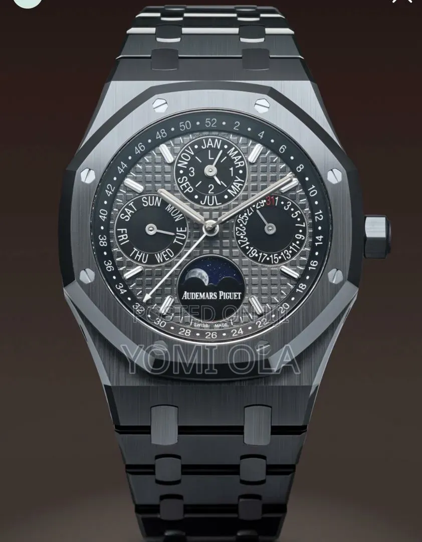 Audemars Piguet Automatic Black-Grey Dial Watch