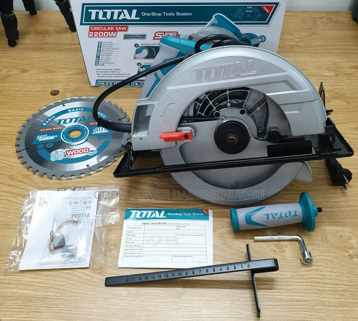 Total Cordless 20v Circular Saw